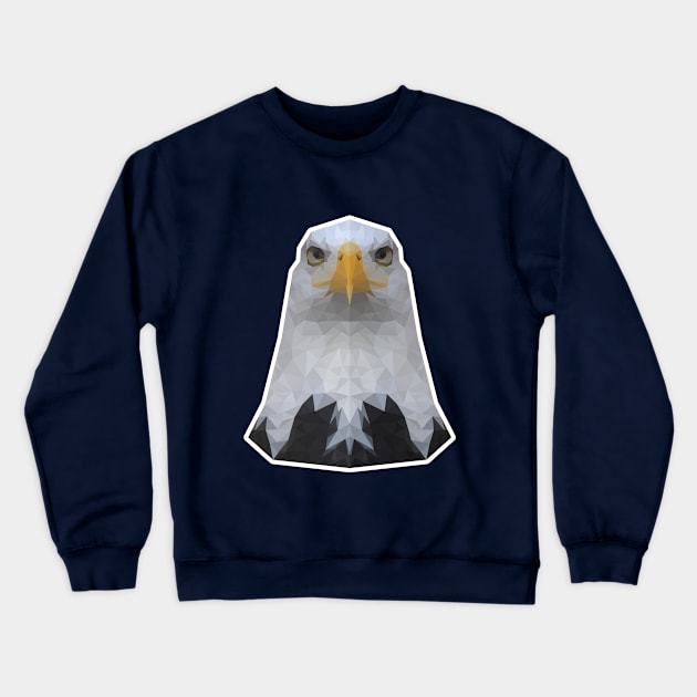 Poly Eagle Crewneck Sweatshirt by jesse_kyle_